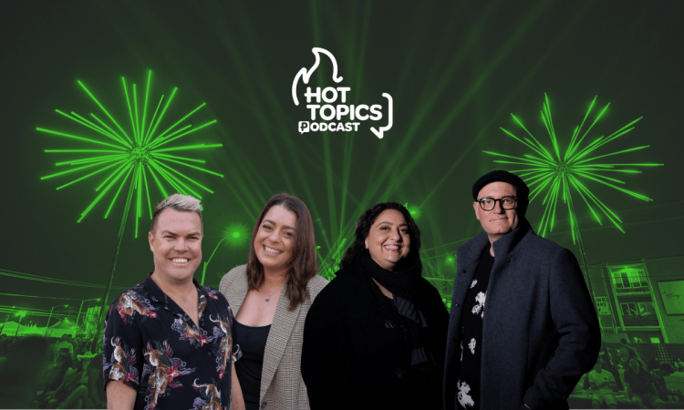 Hot Topics podcast with Illuminate Adelaide