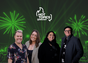 Hot Topics podcast with Illuminate Adelaide