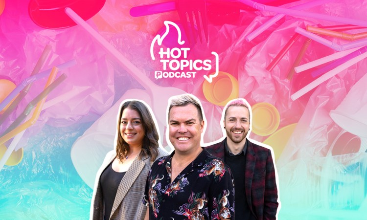 Showing the door to single use plastics