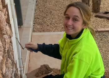 Breaking the stone ceiling: Meet the female stonemason who’s smashing it