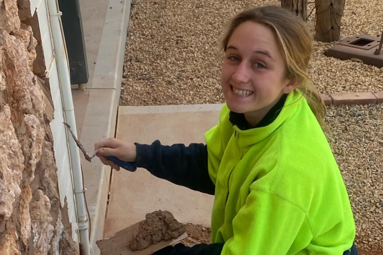 Breaking the stone ceiling: Meet the female stonemason who’s smashing it