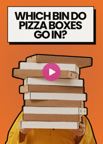 Pizza boxes: should they be recycled or composted?