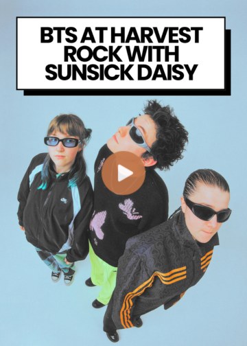 BTS at Harvest Rock with Sunsick Daisy