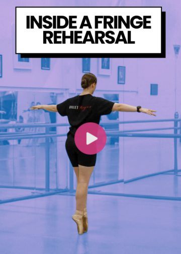 Inside a Fringe rehearsal