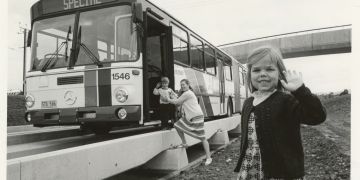 40 years of the O-Bahn: The bus that drives like a train