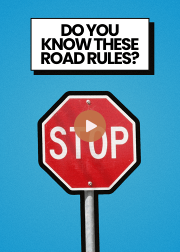 How well do you know the road rules? ⁠⁠