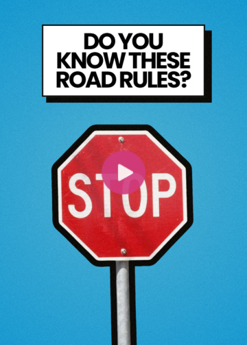 How well do you know the road rules? ⁠⁠