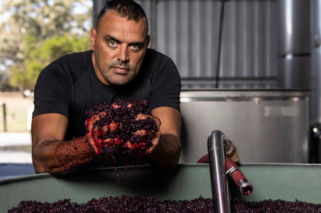 Aboriginal-owned business, Pauly Vandenbergh's Munda Wines.