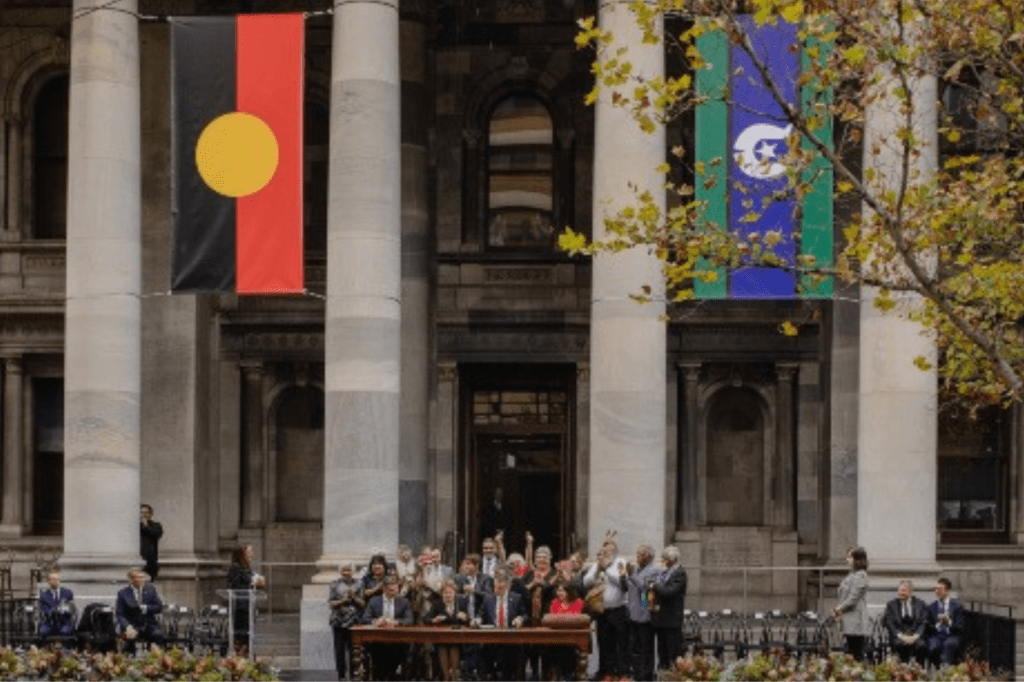 State ceremony for the First Nations Voice to Parliament,  26 March 2023.