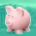 Piggy bank in front of South Australia's Parliament House.