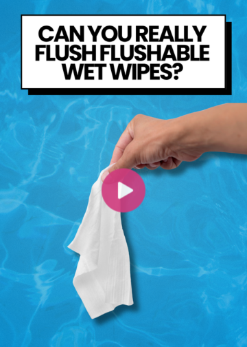 Can you really flush flushable wet wipes?
